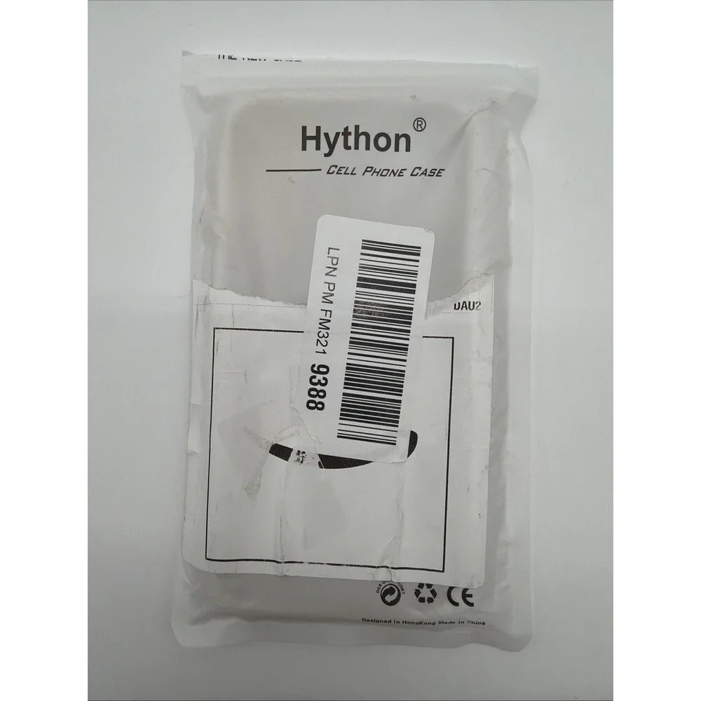 Hython iPhone 15 Pro Max Cream Transparent Hard Fitted Case